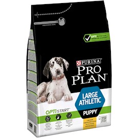 ძაღლის საკვები ProPlan 7613035114746 Puppy, Large Athletic, Healthy Joints, Chicken, 3Kg
